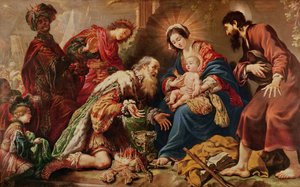 Adoracja Trzech Króli, 1624